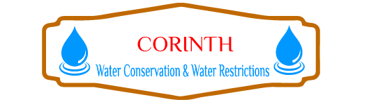 Corinth Water Conservation & Water Restrictions